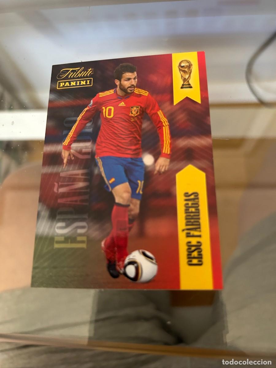 Cromos de f&uacute;tbol: CESC FABREGAS MUNDIAL 2010 TRIBUTO A LA SELECCION NUEVO