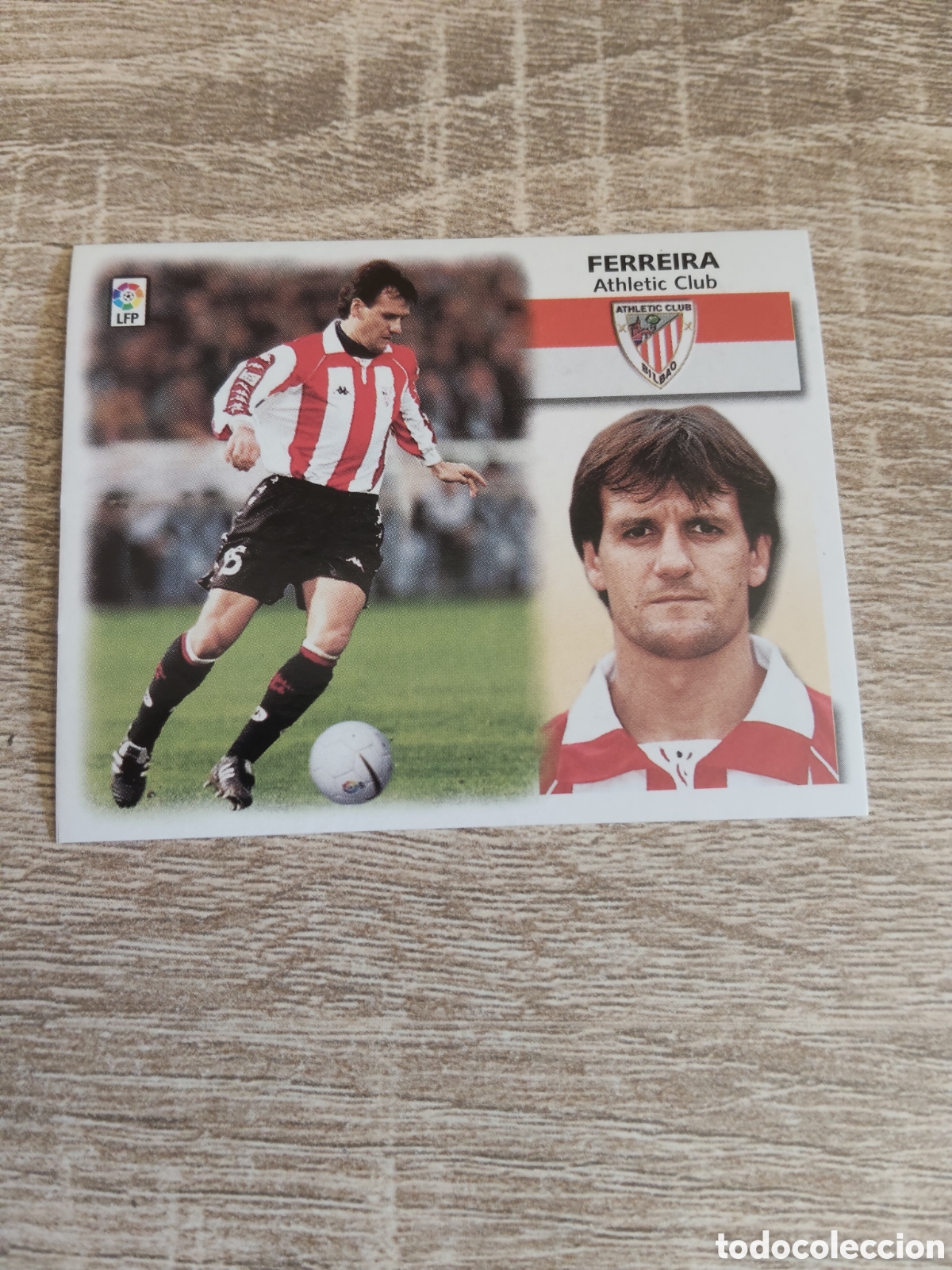 Cromos de f&uacute;tbol: Ferreira coloca Athletic de Bilbao liga 1999 2000 99 00 ediciones este nuevo