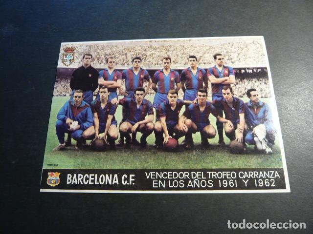Football Stickers: BARCELONA C.F. VENCEDOR TROFEO CARRANZA L&Aacute;MINA 13 X 17 CM