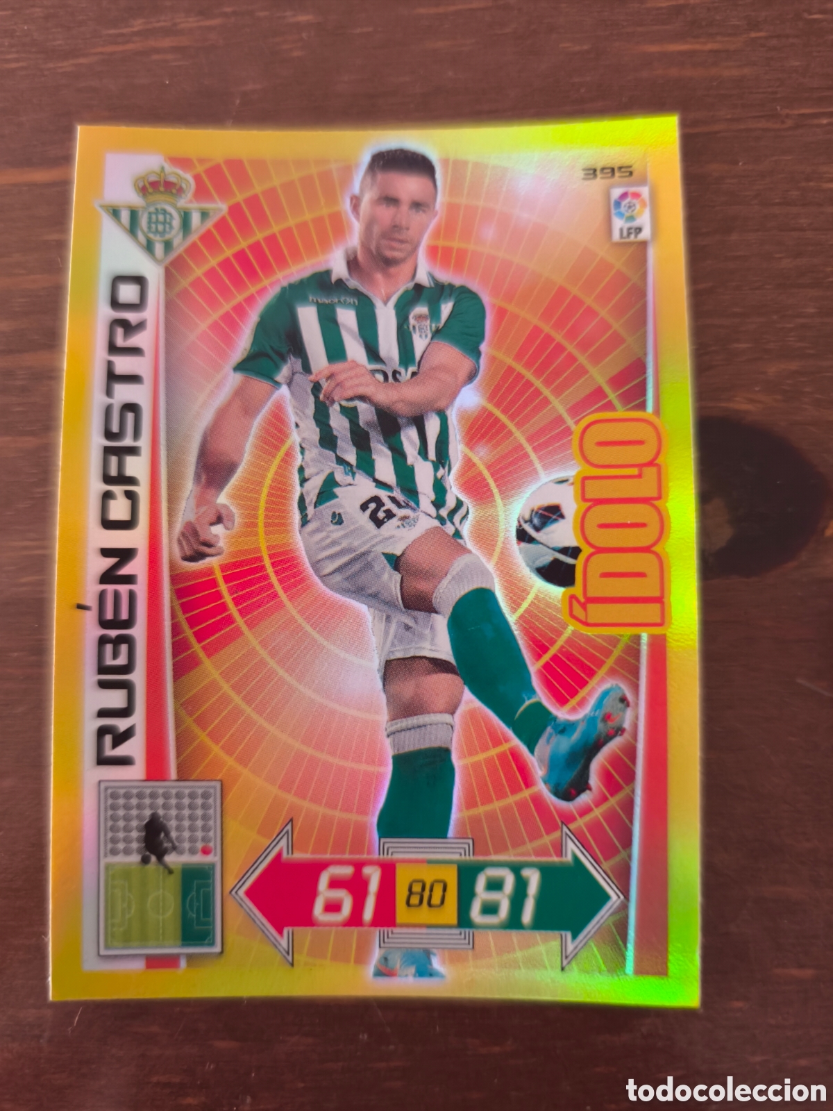 Cromos de f&uacute;tbol: Rub&eacute;n castro &iacute;dolo adrenalyn 12/13
