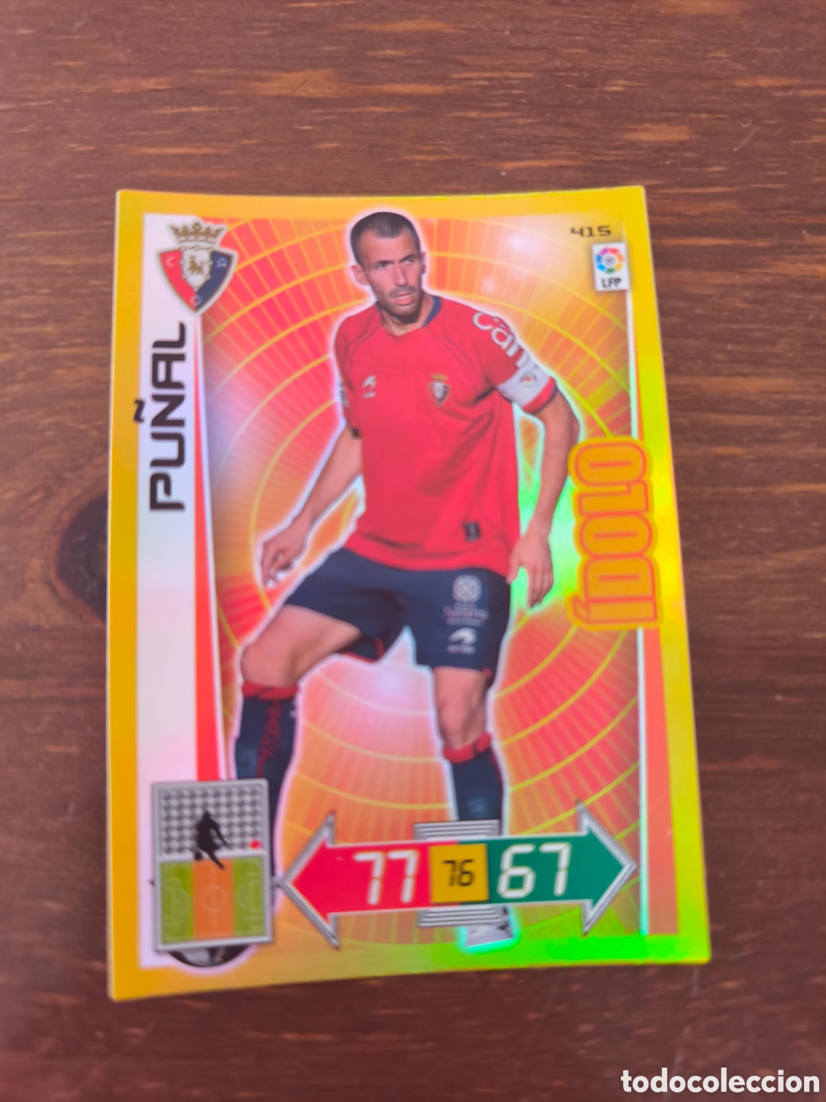 Cromos de f&uacute;tbol: Pu&ntilde;al &iacute;dolo adrenalyn 12/13