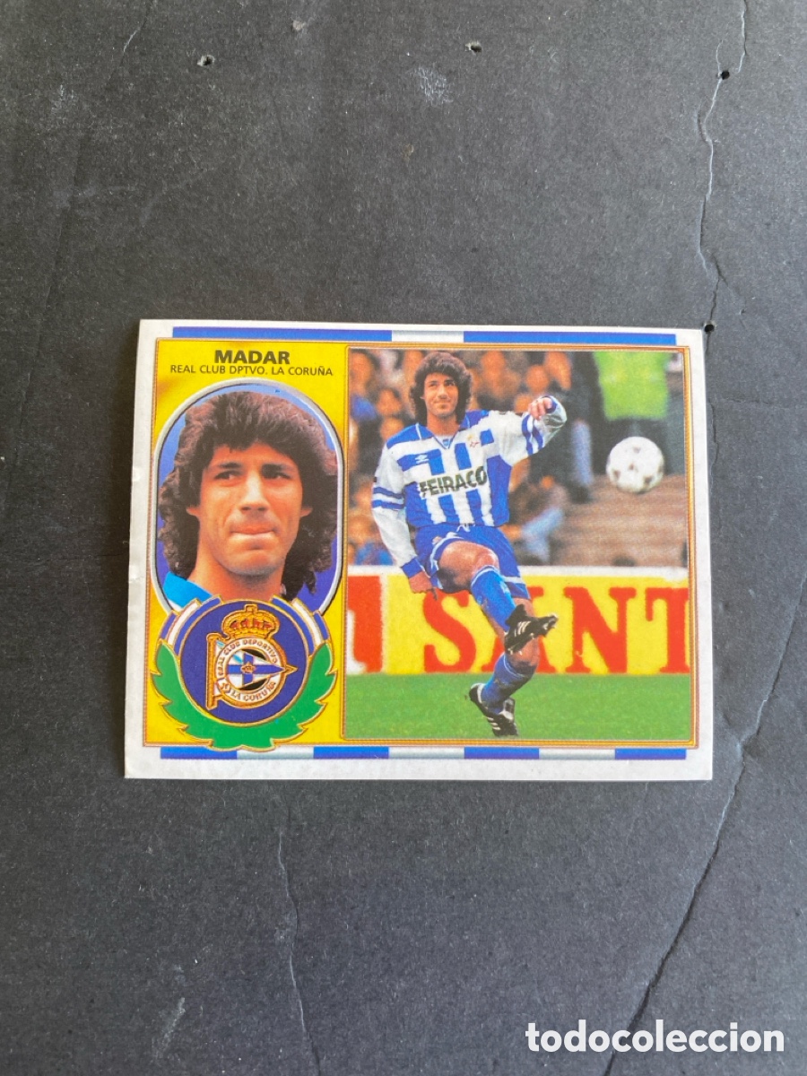 Cromos de f&uacute;tbol: Cromo liga 96/97 Fichaje N*5 RCD La Coru&ntilde;a nunca pegado