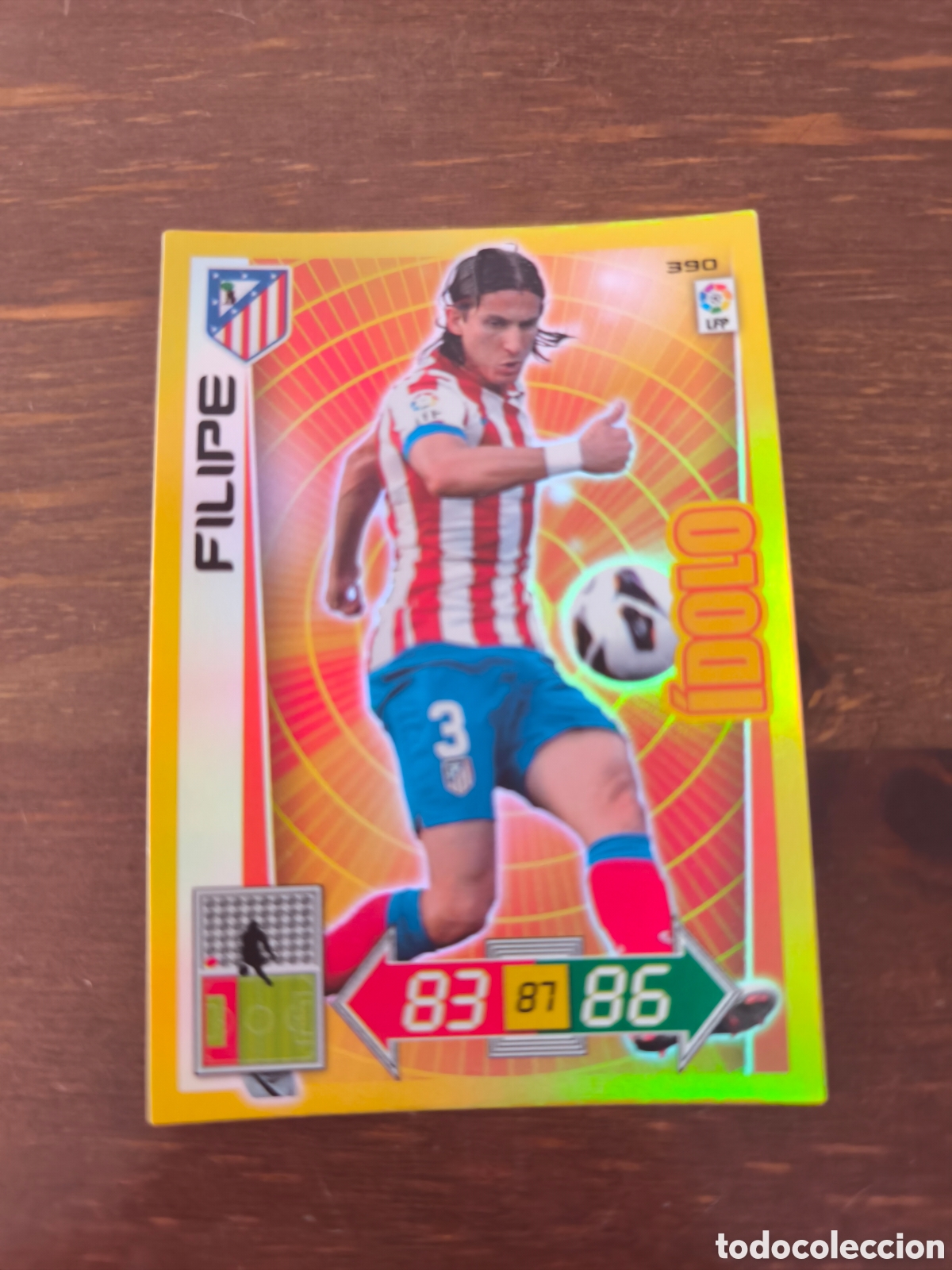 Cromos de f&uacute;tbol: Filipe &iacute;dolo adrenalyn 12/13