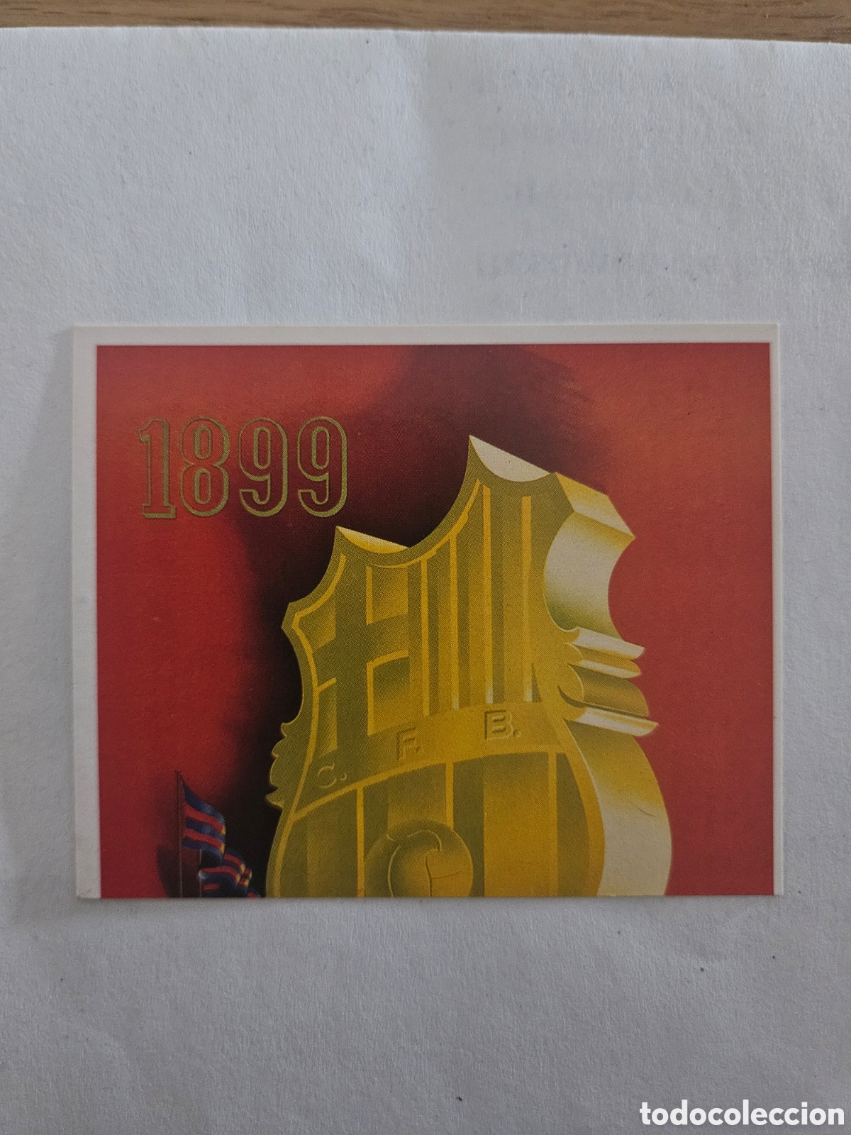 Cromos de f&uacute;tbol: ESCUDO BARCELONA MAGIC BOX 1996 CROMO FUTBOL LIGA 96 - SIN PEGAR - 41