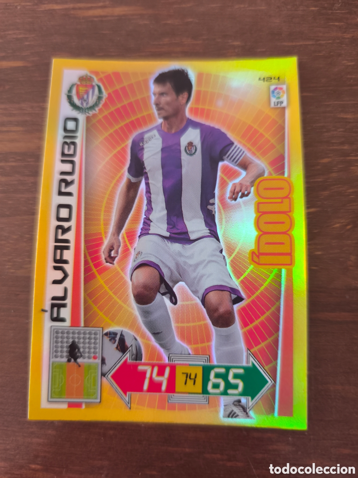 Cromos de f&uacute;tbol: &Aacute;lvaro rubio &Iacute;dolo adrenalyn 12/13