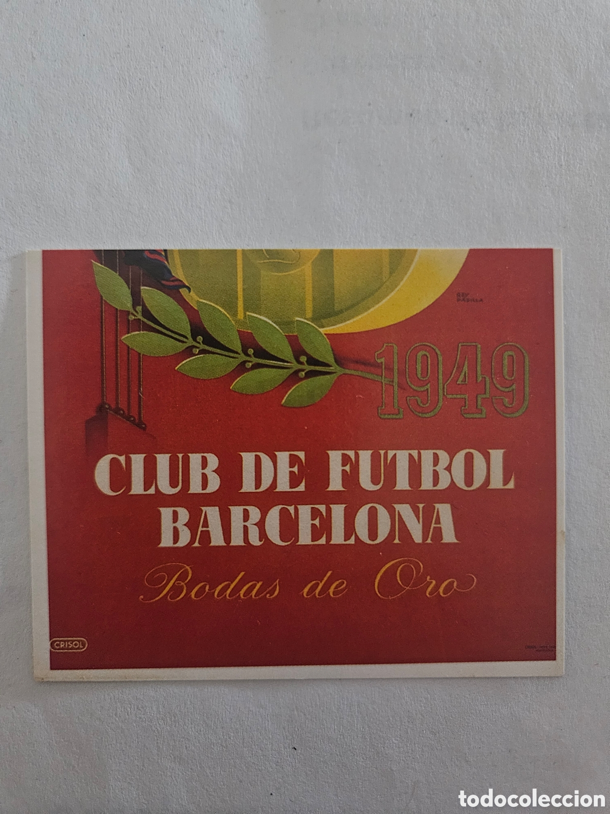 Cromos de f&uacute;tbol: ESCUDO BARCELONA MAGIC BOX 1996 CROMO FUTBOL LIGA 96 - SIN PEGAR - 42