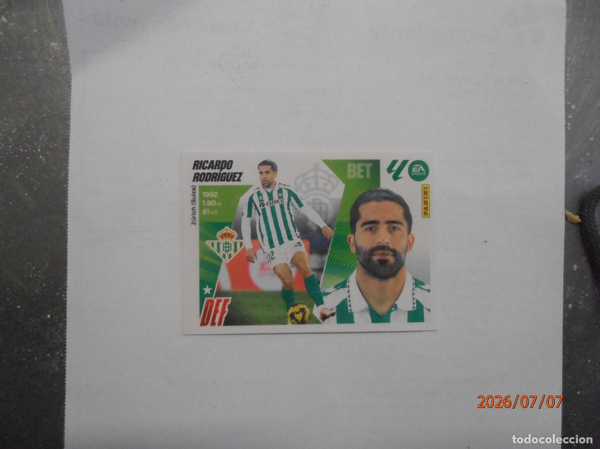Cromos de f&uacute;tbol: Ricardo Rodr&iacute;guez - Betis - 2025/26