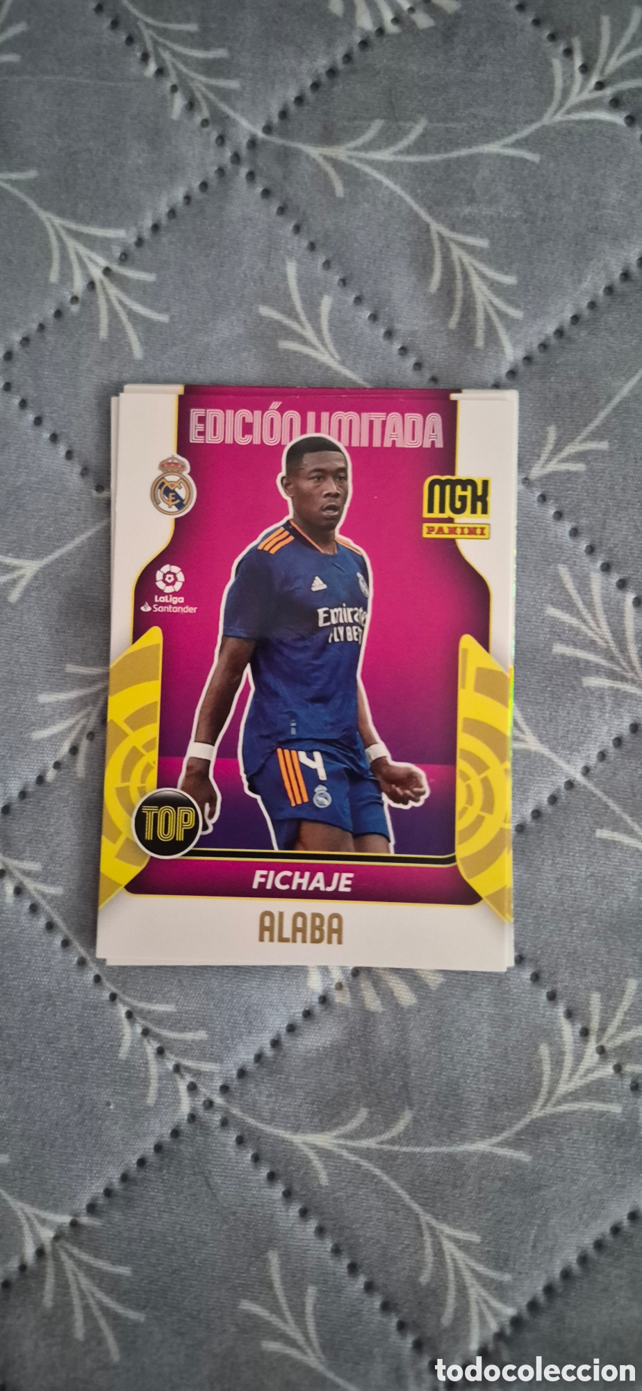 Football Stickers: CROMO EDICI&Oacute;N LIMITADA ALABA