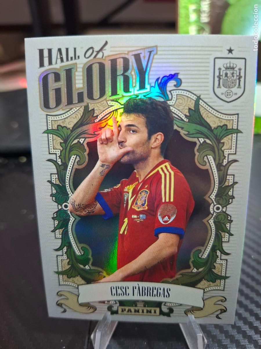 Cromos de f&uacute;tbol: HG5 CESC FABREGAS HALL OF GLORY TRIBUTO SELECCI&Oacute;N ESPA&Ntilde;OLA 2010-2026