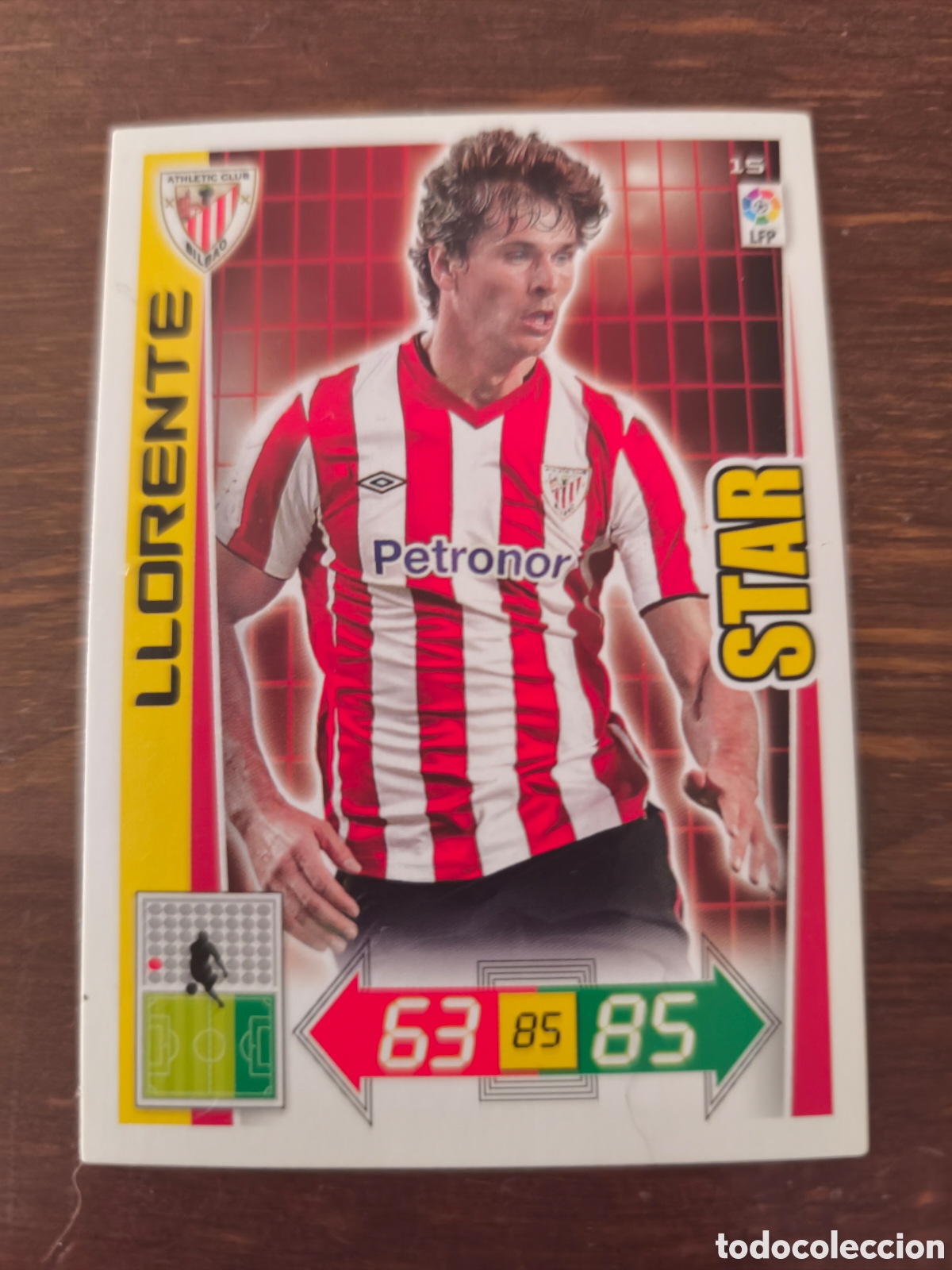Cromos de f&uacute;tbol: Llorente star adrenalyn 12/13