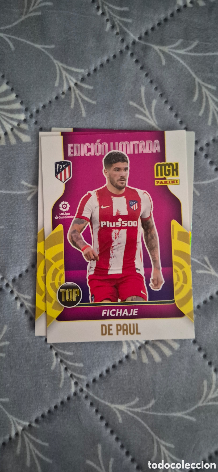 Football Stickers: CROMO EDICI&Oacute;N LIMITADA DE PAUL