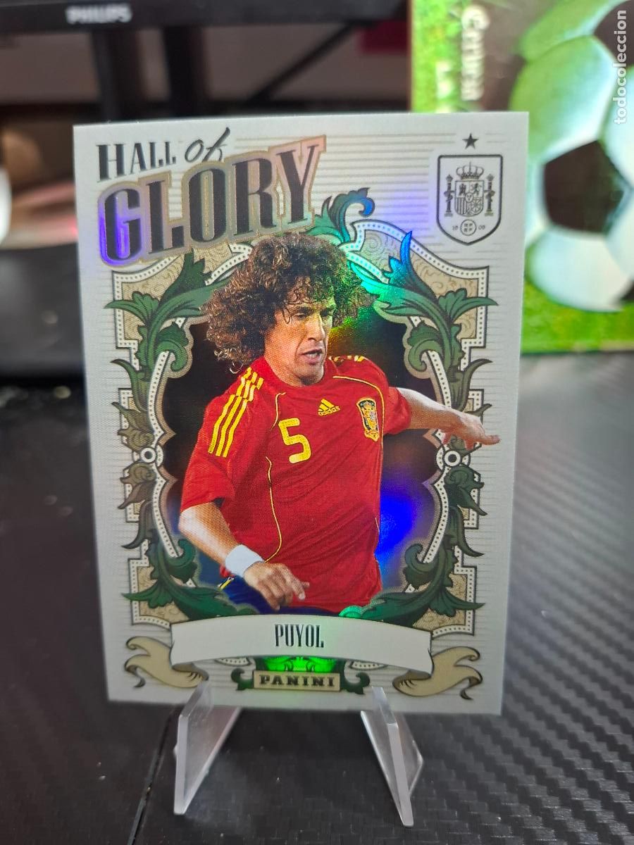 Cromos de f&uacute;tbol: HG15 PUYOL HALL OF GLORY TRIBUTO SELECCI&Oacute;N ESPA&Ntilde;OLA 2010-2026