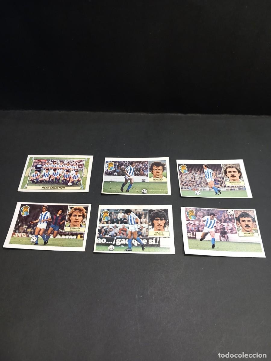 Fu&szlig;ball-Sticker: REAL SOCIEDAD LOTE DE CROMOS DE FUTBOL LIGA 84-85 EDICIONES ESTE NUNCA PEGADOS / COMPRA MIN&Iacute;MA 5 &euro;
