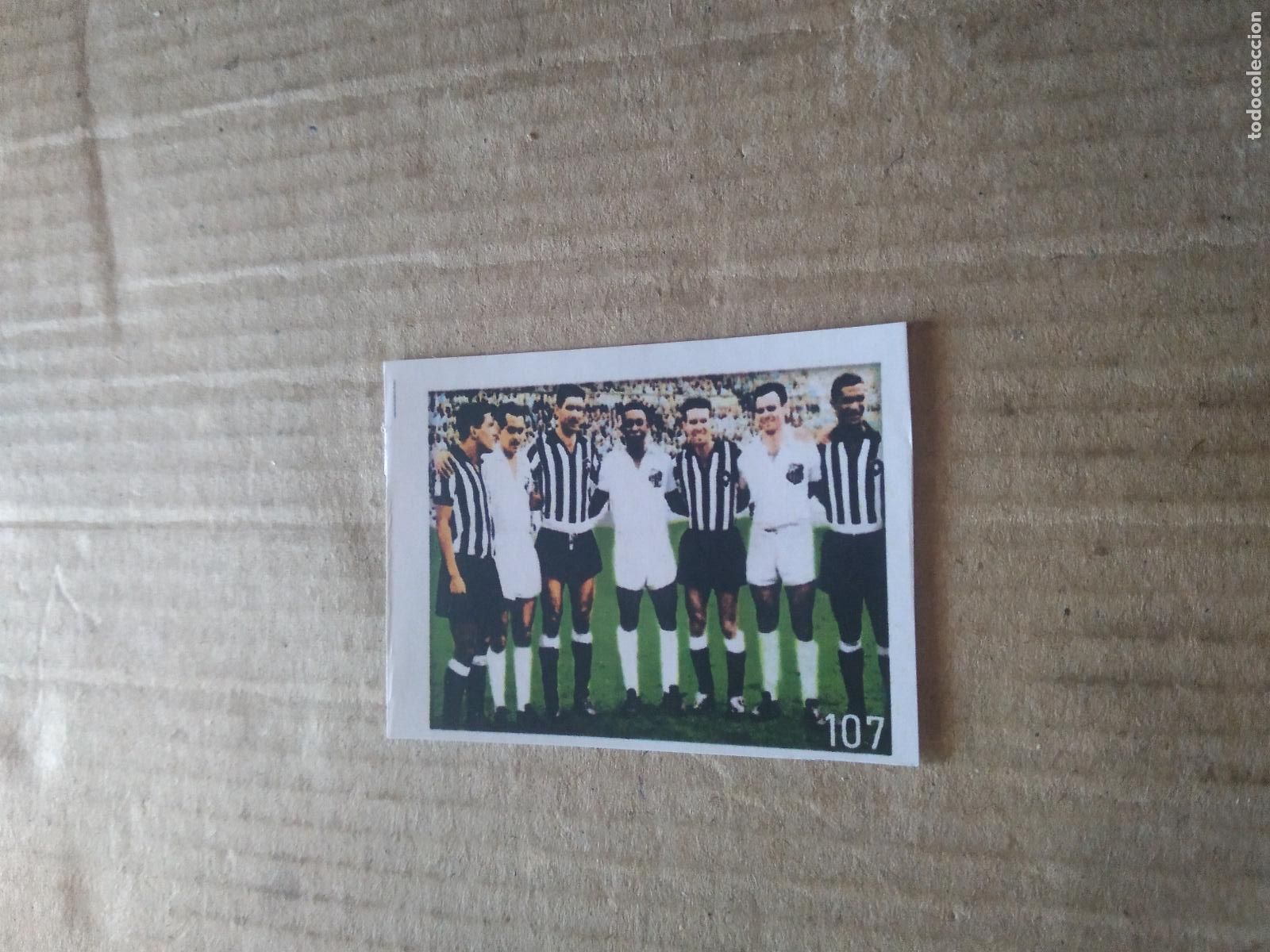 Football Stickers: 107 PELE SANTOS CROMO FUTBOL ALBUM DE FIGURINHAS DO REI PELE O MELHOR JOGADOR CAPITAO GANCHO