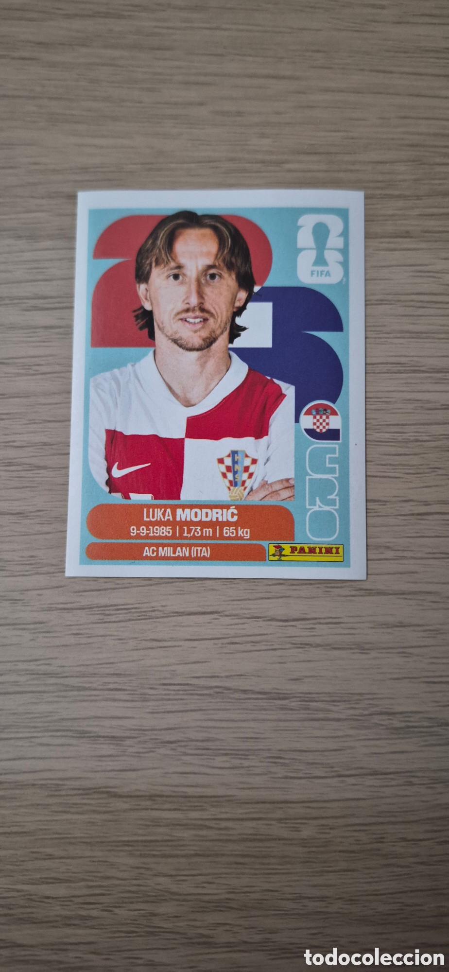 Football Stickers: CROMO MODRIC MUNDIAL USA