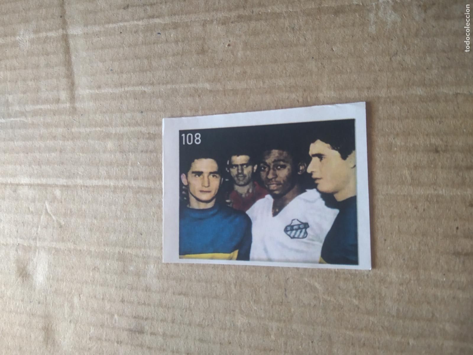 Football Stickers: 108 PELE SANTOS CROMO FUTBOL ALBUM DE FIGURINHAS DO REI PELE O MELHOR JOGADOR CAPITAO GANCHO