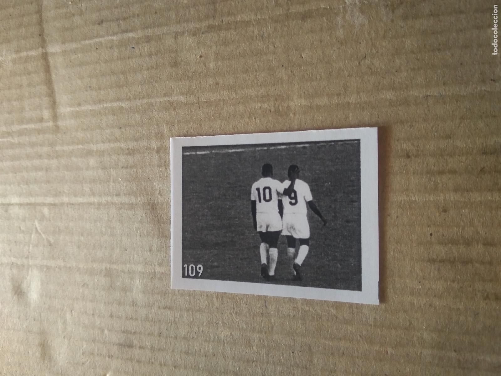Football Stickers: 109 PELE SANTOS CROMO FUTBOL ALBUM DE FIGURINHAS DO REI PELE O MELHOR JOGADOR CAPITAO GANCHO