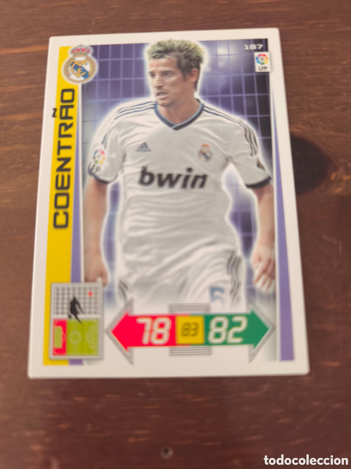 Football Stickers: Coentrao adrenalyn 12/13