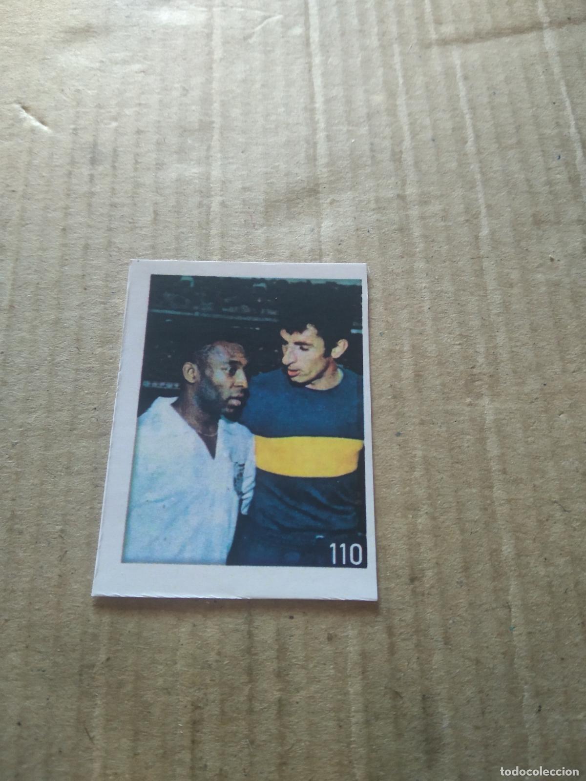 Football Stickers: 110 PELE SANTOS CROMO FUTBOL ALBUM DE FIGURINHAS DO REI PELE O MELHOR JOGADOR CAPITAO GANCHO