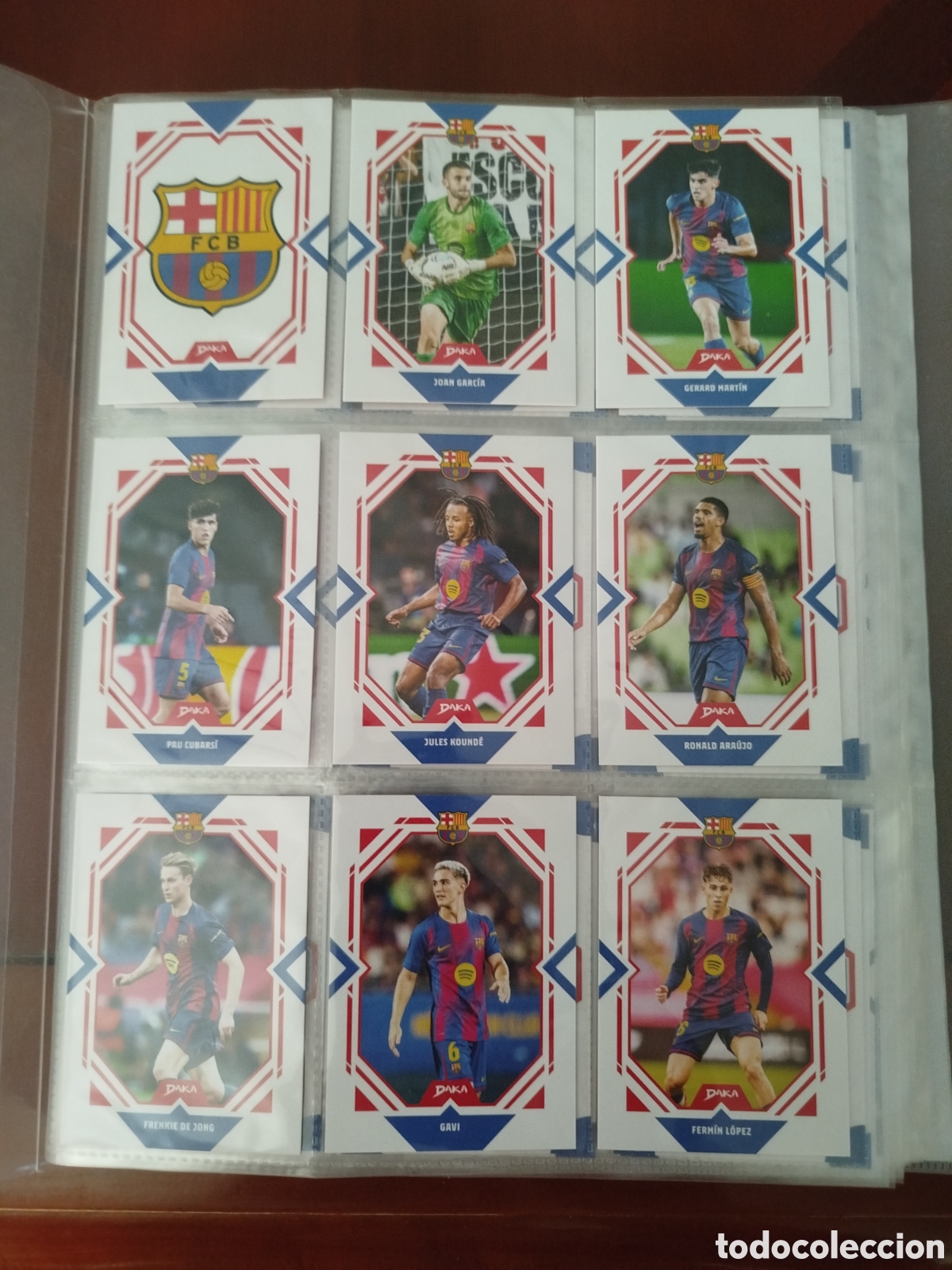 Football Stickers: F.C.BARCELONA. LOTE DE 114 CROMOS DISTINTOS (COLECCIONES TOPPS,DAKA Y PANINI CLUB).