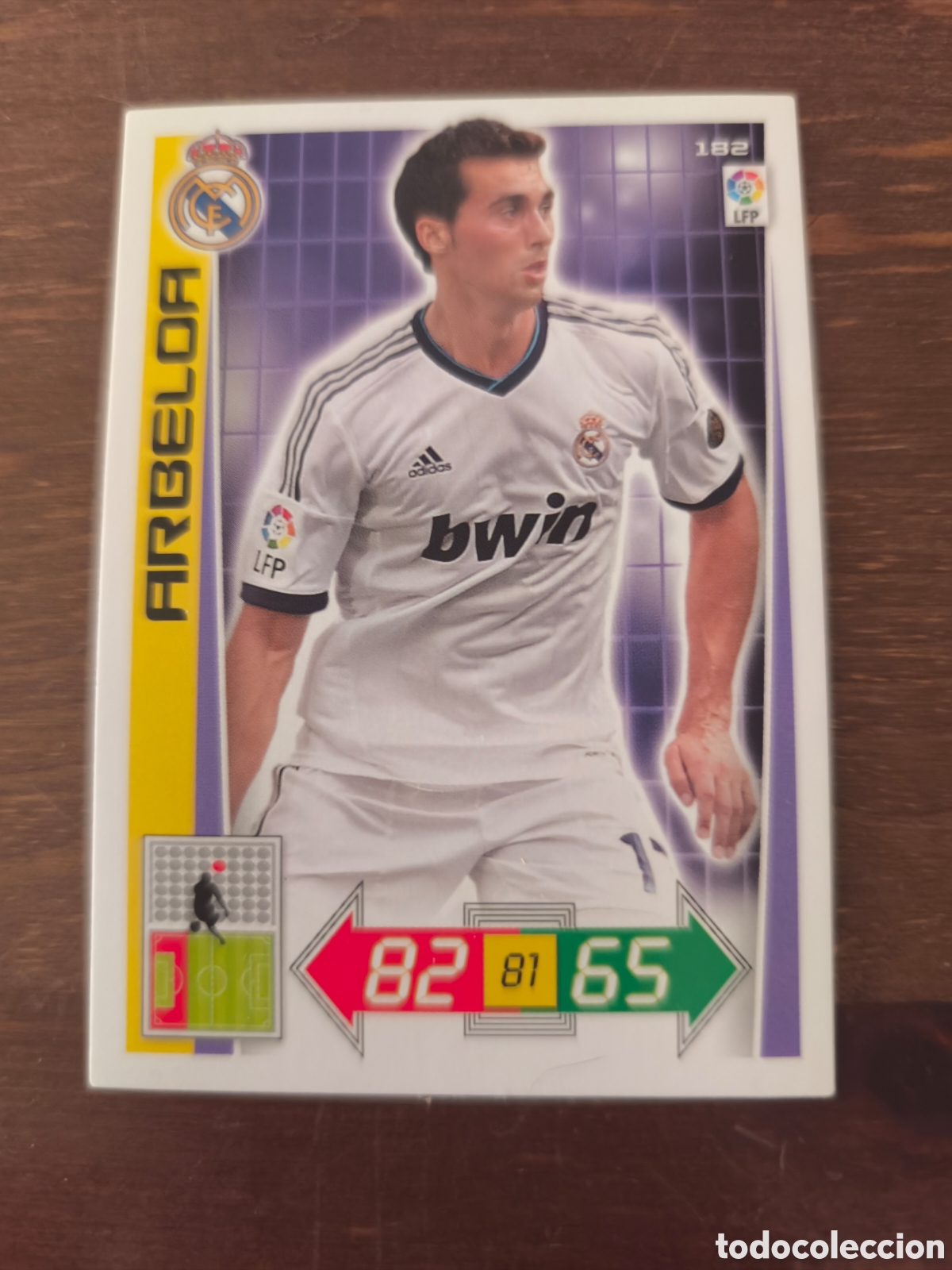 Cromos de f&uacute;tbol: Arbeloa adrenalyn 12/13