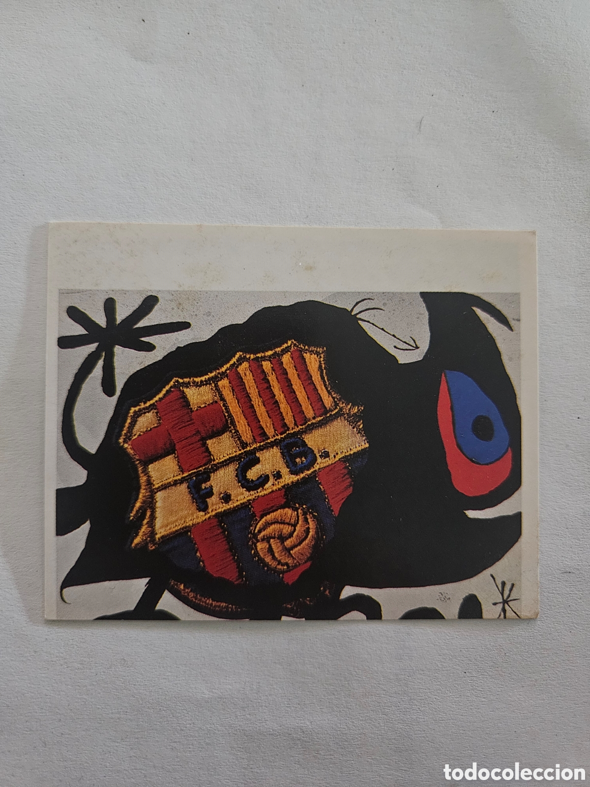 Cromos de f&uacute;tbol: ESCUDO BARCELONA MAGIC BOX 1996 CROMO FUTBOL LIGA 96 - SIN PEGAR - 82