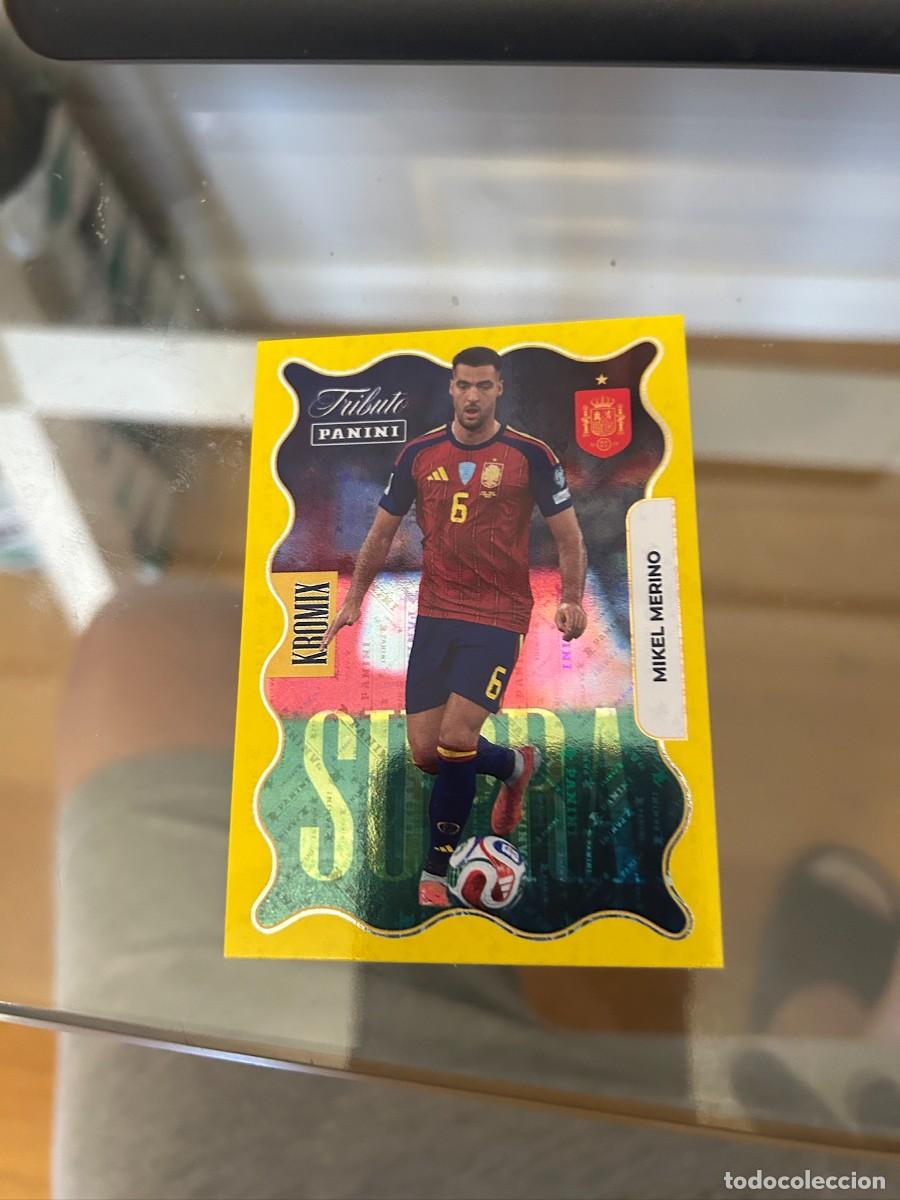 Cromos de f&uacute;tbol: MIKE MERINO KROMIX TRIBUTO SELECCION NUEVO
