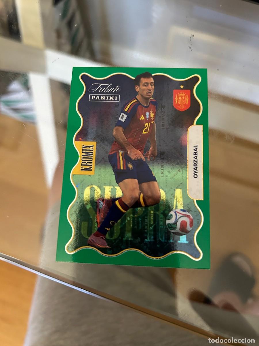 Cromos de f&uacute;tbol: OYARZABAL SUPRA TRIBUTO A LA SELECCION NUEVO