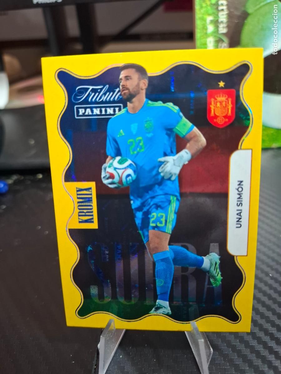 Cromos de f&uacute;tbol: KROMIX ORO GOLD UNAI SIMON SELECCI&Oacute;N ESPA&Ntilde;OLA 2010 2026 PANINI TRIBUTO KO71