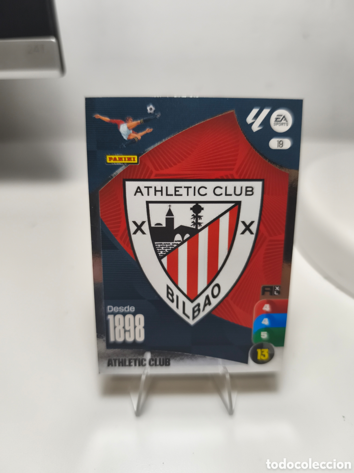 Cromos de f&uacute;tbol: Escudo Athletic Club de Bilbao 19 Adrenalyn XL 2024 2025 24 25