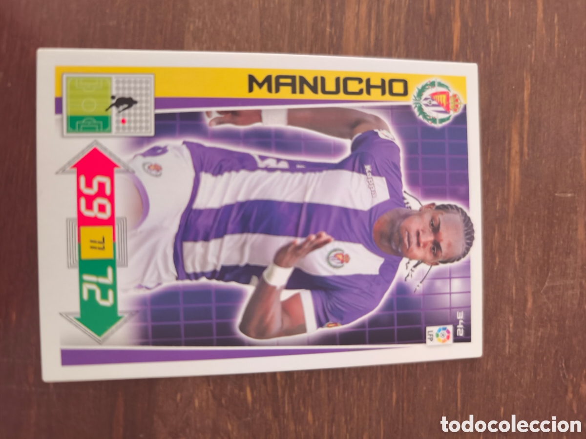 Cromos de f&uacute;tbol: Manucho adrenalyn 12/13