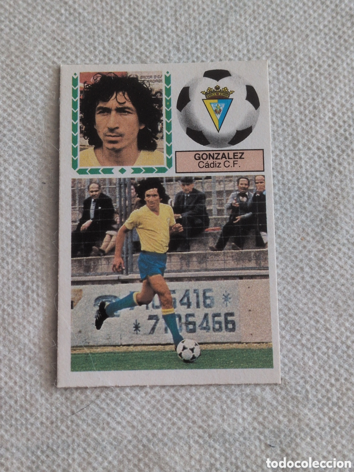Cromos de f&uacute;tbol: Este 83 84 nuevo sin pegar buen estado C&aacute;diz M&aacute;gico Gonz&aacute;lez rookie versi&oacute;n medias azules