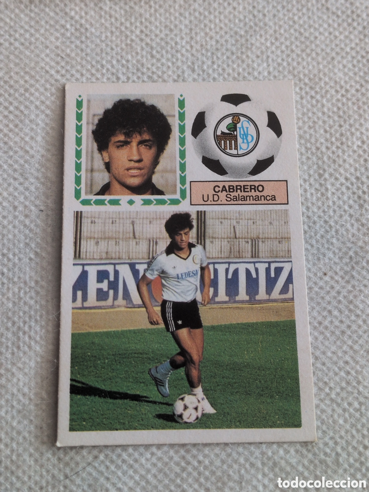 Cromos de f&uacute;tbol: ESTE 83 84 1983 1984 - CABRERO ( COLOCA ) - UD. SALAMANCA. NUEVO, NUNCA PEGADO