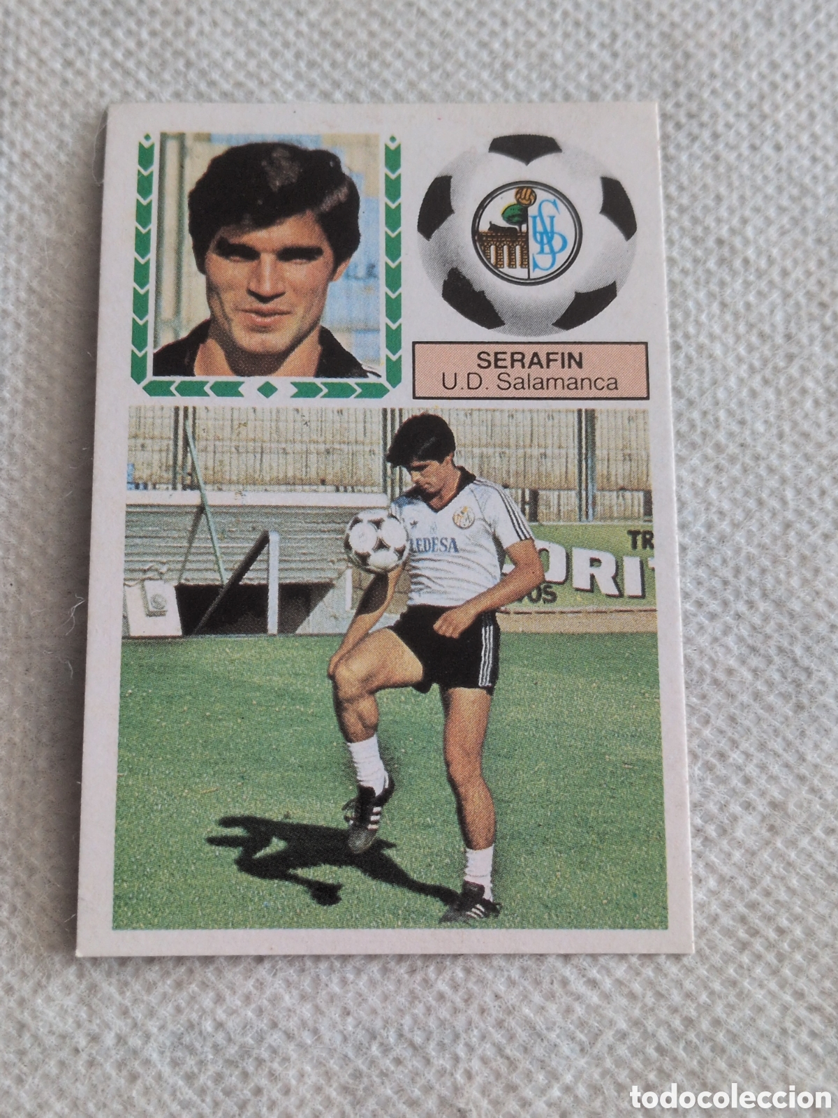 Cromos de f&uacute;tbol: LIGA ESTE 1983 1984 83 84 EDICIONES ESTE ULTIMOS FICHAJES N 12 SERAFIN SALAMANCA NUEVO SIN PEGAR