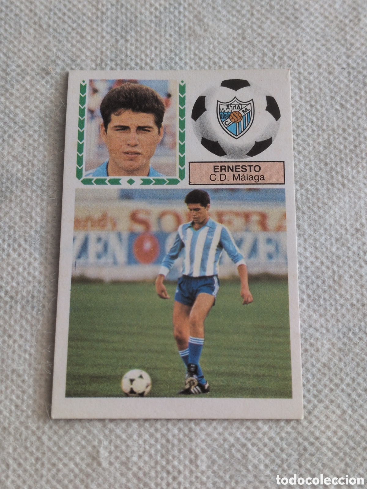 Cromos de f&uacute;tbol: ERNESTO MALAGA ESTE LIGA 83/84 1983/84 NUEVO SIN PEGAR