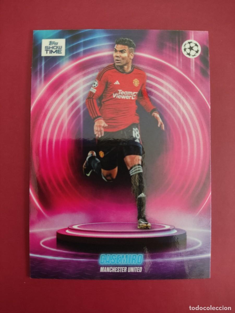Cromos de f&uacute;tbol: CASEMIRO MANCHESTER UNITED TOPPS SHOWTIME 2023-24