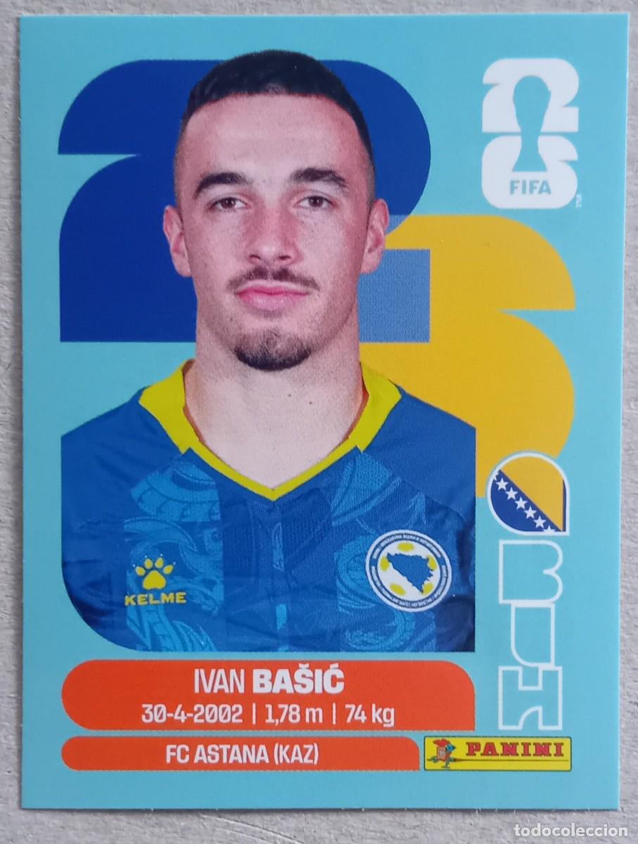 Cromos de f&uacute;tbol: Figurina Panini 2026 Cromo World Cup Usa Mundial 2026 Ivan Basic Bosnia n BIH 12