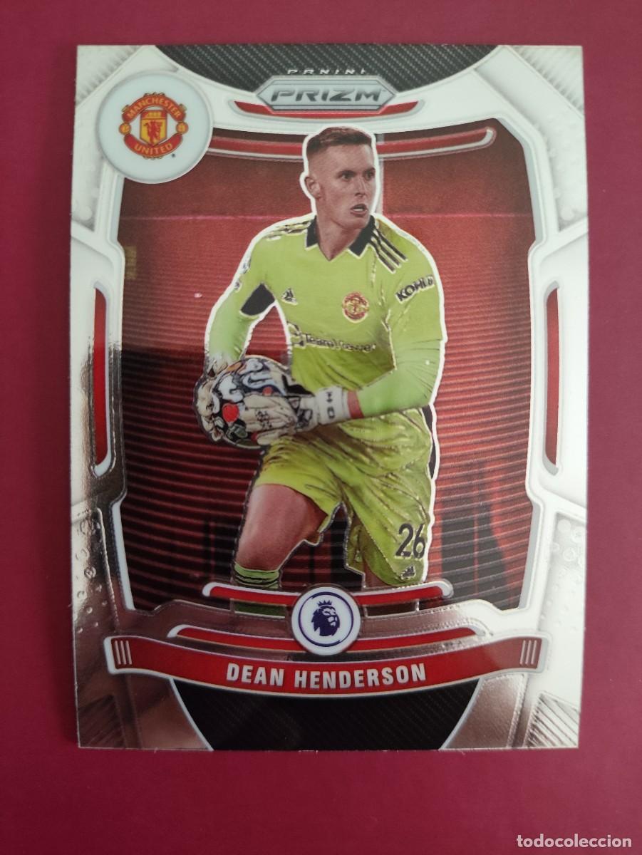 Football Stickers: 272 DEAN HENDERSON MANCHESTER UNITED PRIZM PANINI 2021-22