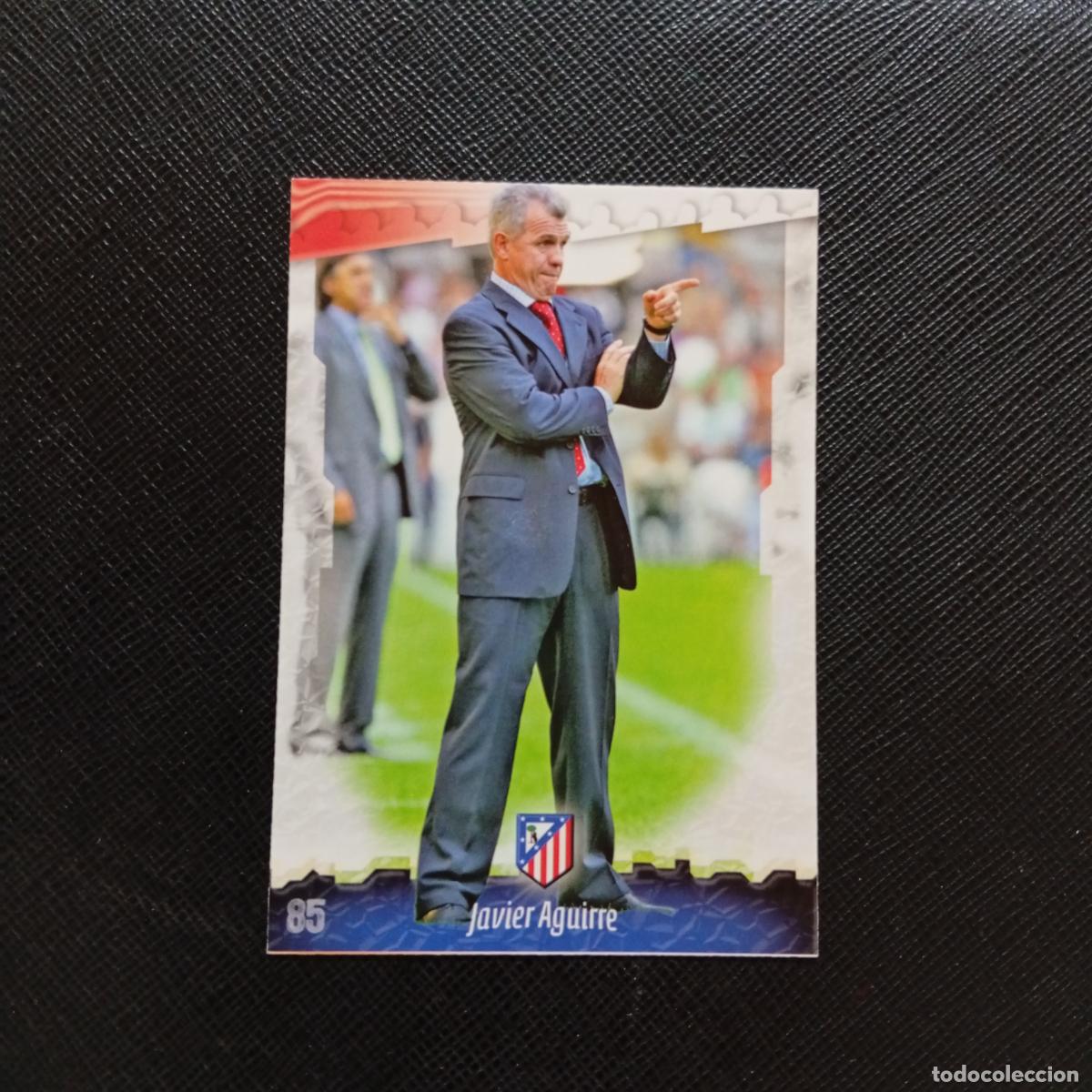 Football Stickers: 85 JAVIER AGUIRRE AT MADRID MUNDICROMO QUIZ GAME 2008 2009 FUTBOL 08 09 - A211 PG10