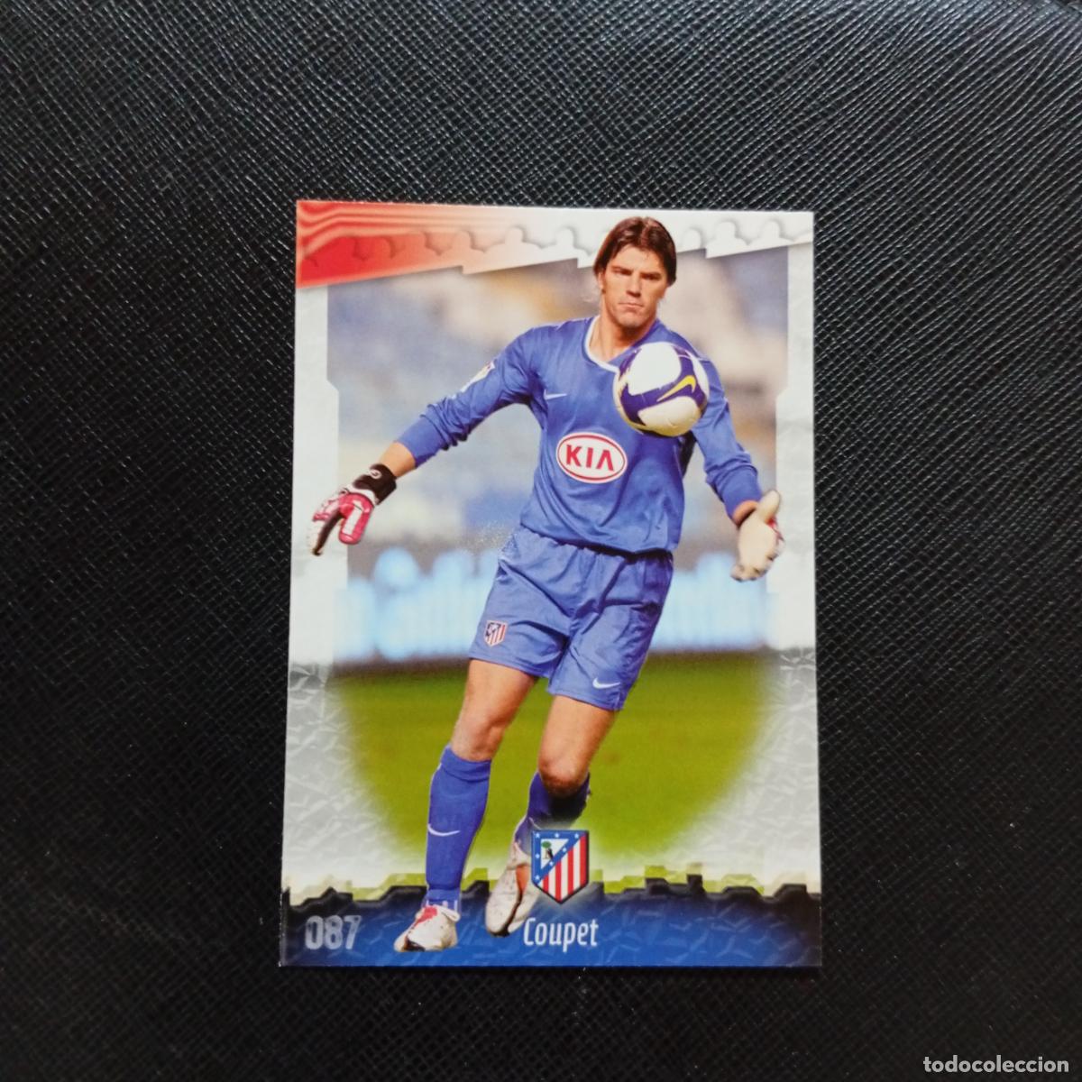 Football Stickers: 87 COUPET AT MADRID MUNDICROMO QUIZ GAME 2008 2009 FUTBOL 08 09 - A211 PG10