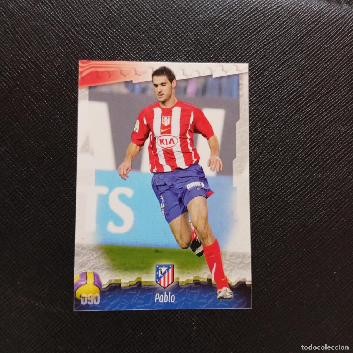 Cromos de f&uacute;tbol: 90 PABLO AT MADRID MUNDICROMO QUIZ GAME 2008 2009 FUTBOL 08 09 - A211 PG11