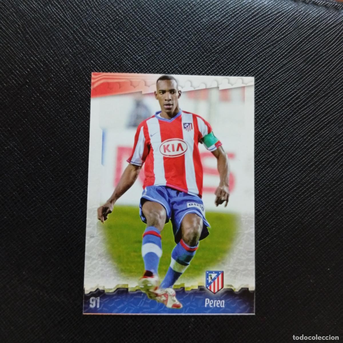 Cromos de f&uacute;tbol: 91 PEREA AT MADRID MUNDICROMO QUIZ GAME 2008 2009 FUTBOL 08 09 - A211 PG11