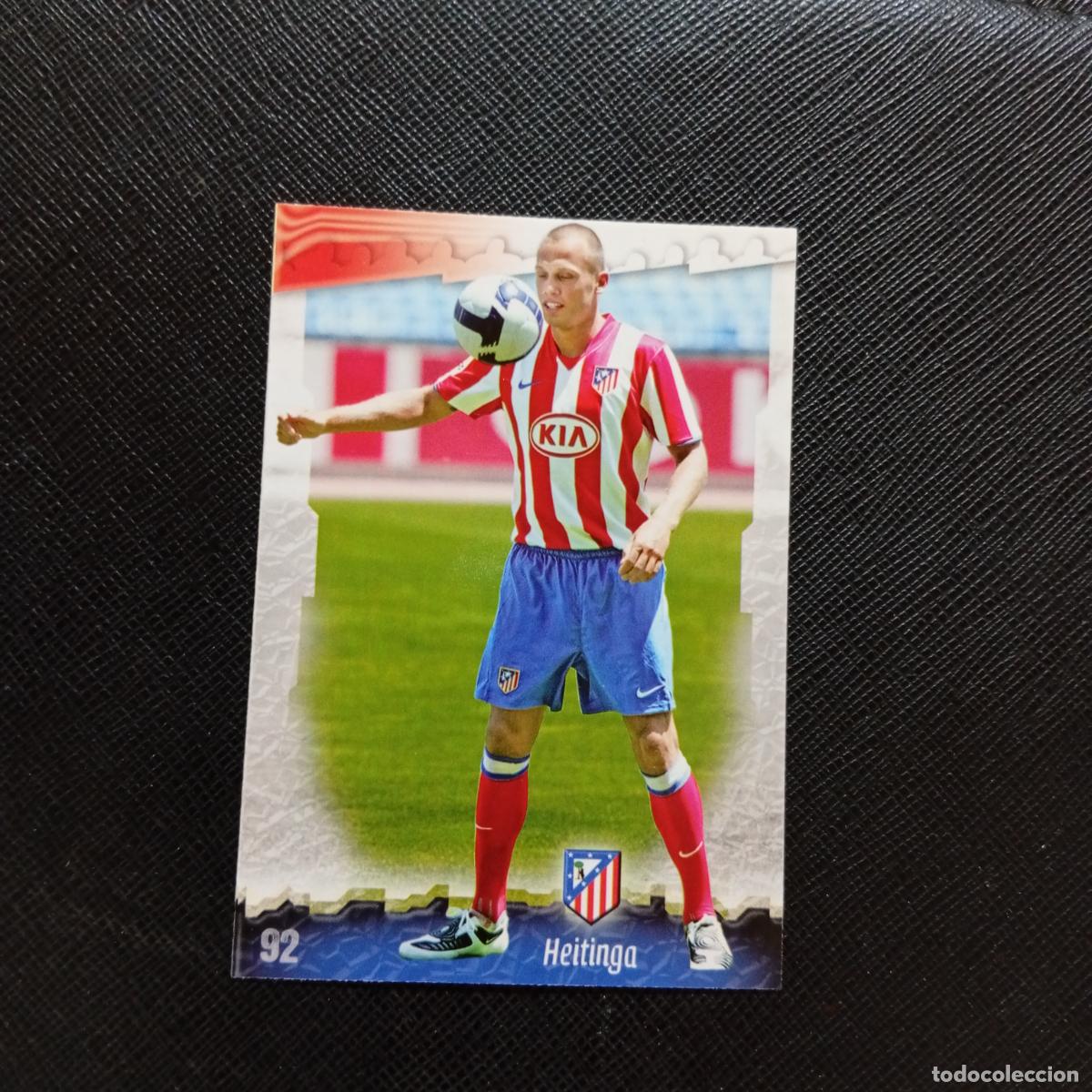 Cromos de f&uacute;tbol: 92 HEITINGA AT MADRID MUNDICROMO QUIZ GAME 2008 2009 FUTBOL 08 09 - A211 PG11