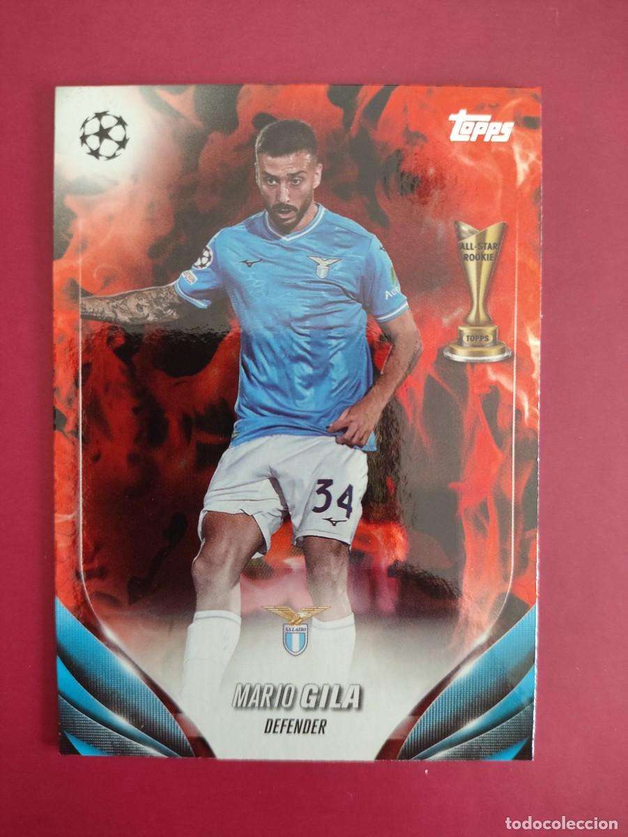 Cromos de f&uacute;tbol: 93 MARIO GILA RED INFERNO FOIL LAZIO TOPPS 2023-24