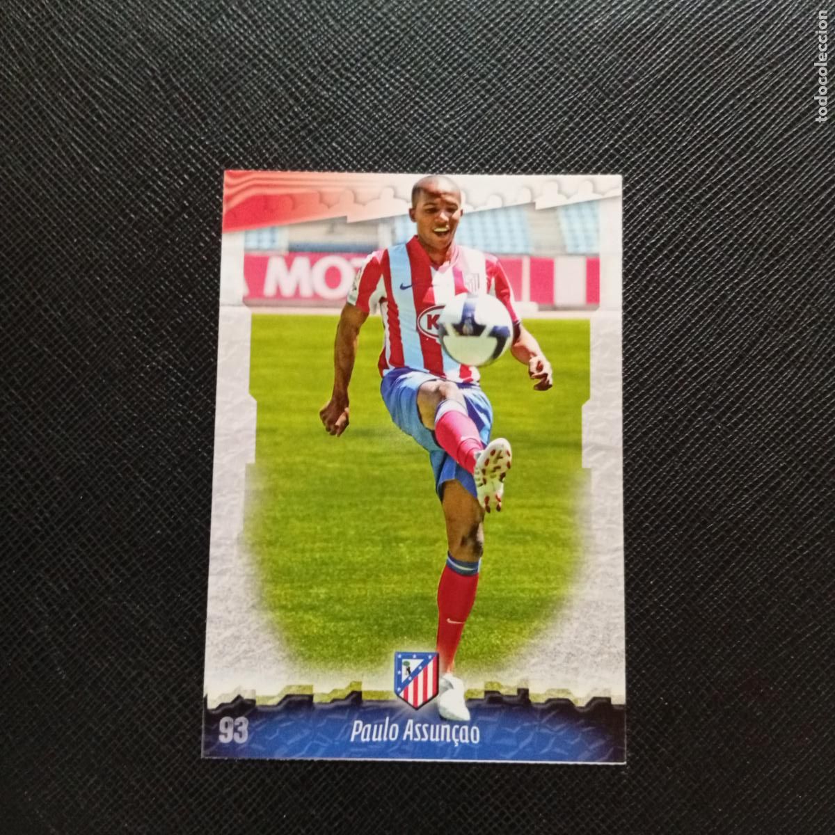 Cromos de f&uacute;tbol: 93 PAULO ASSUNCAO AT MADRID MUNDICROMO QUIZ GAME 2008 2009 FUTBOL 08 09 - A211 PG11