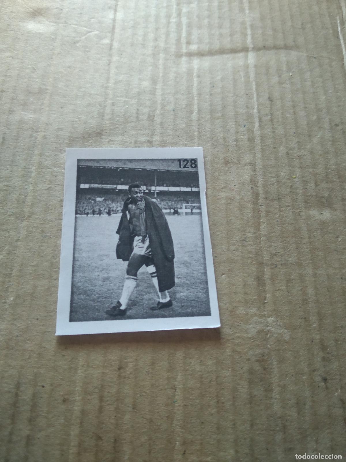 Cromos de f&uacute;tbol: 128 PELE CROMO FUTBOL ALBUM DE FIGURINHAS DO REI PELE O MELHOR JOGADOR CAPITAO GANCHO