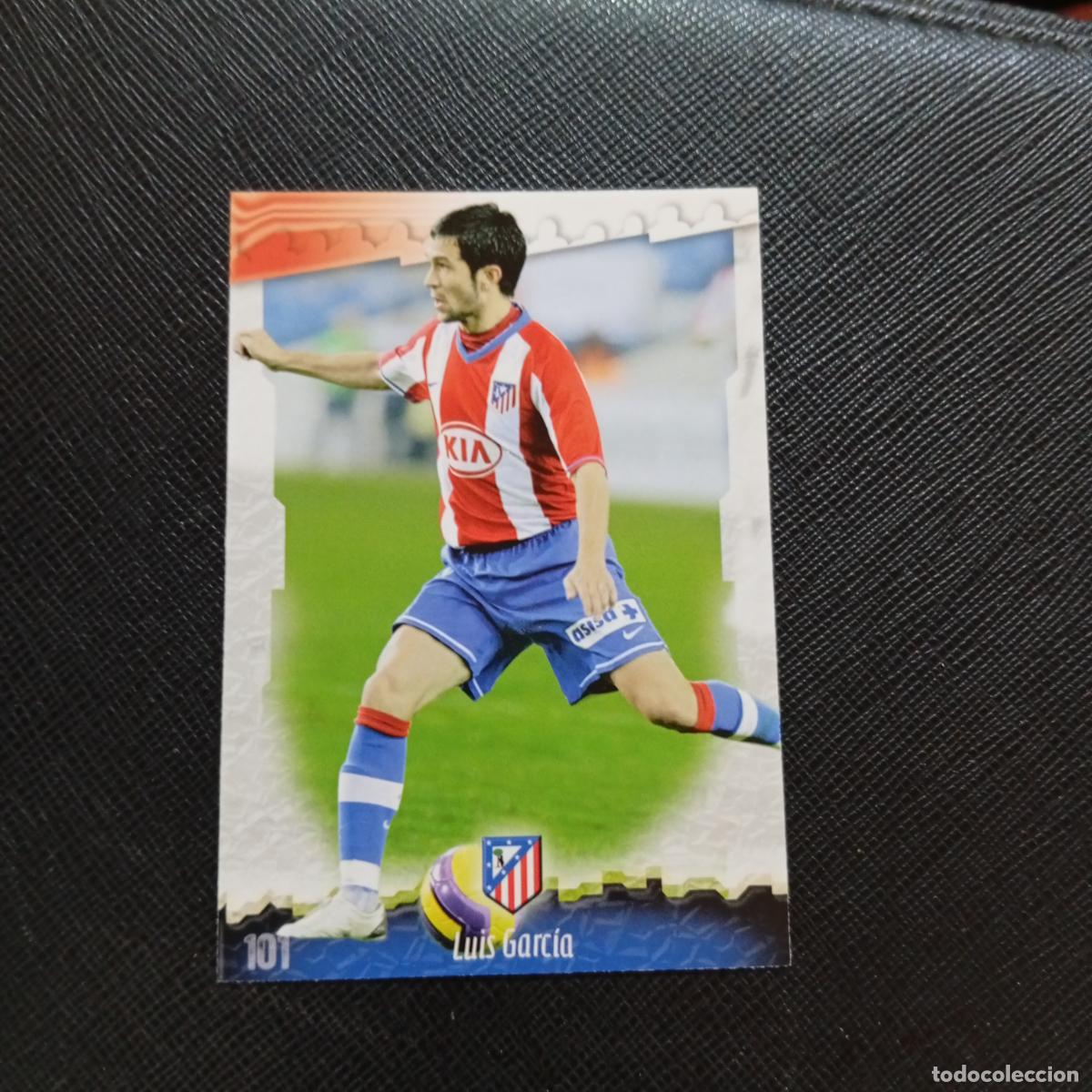 Cromos de f&uacute;tbol: 101 LUIS GARCIA AT MADRID MUNDICROMO QUIZ GAME 2008 2009 FUTBOL 08 09 - A211 PG12