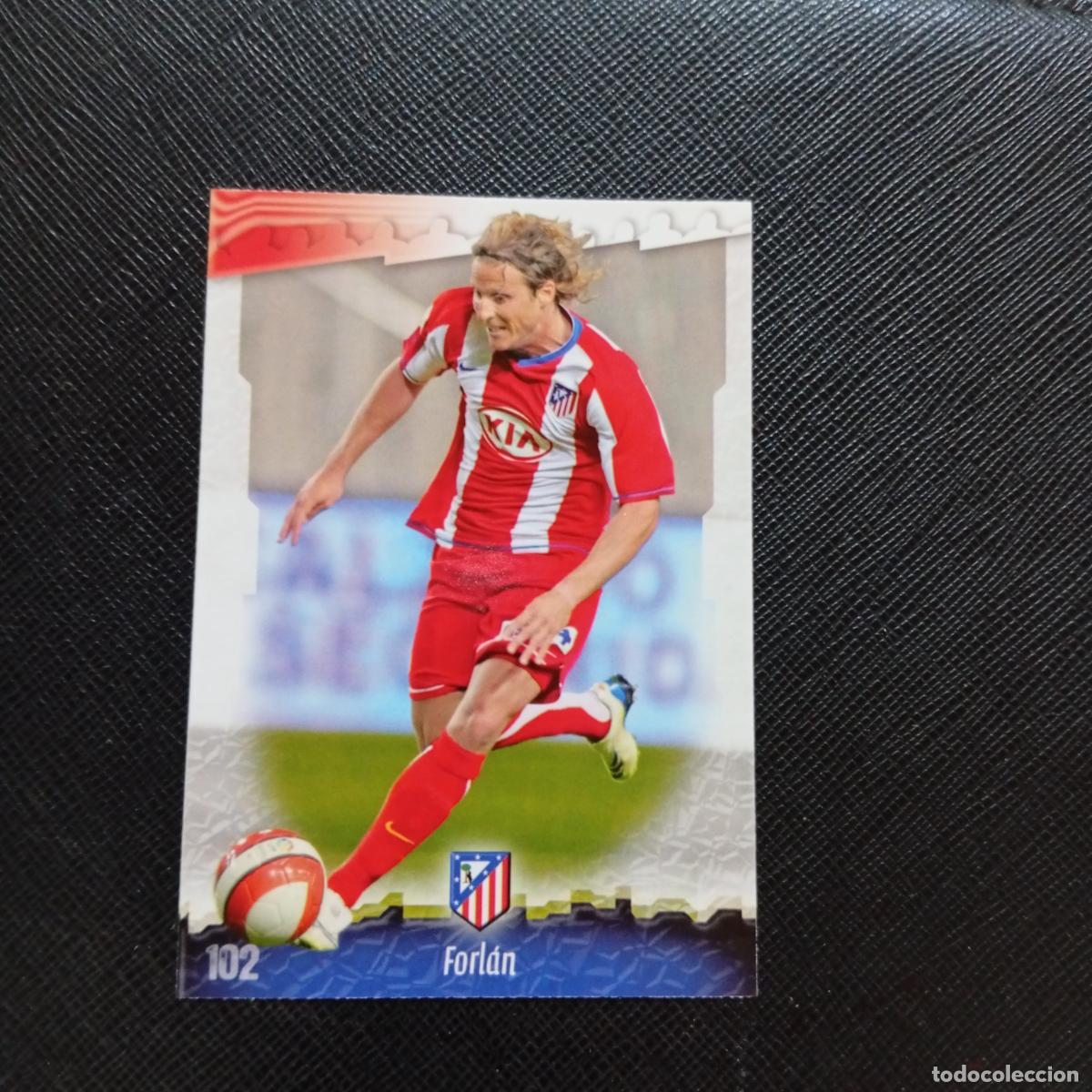 Cromos de f&uacute;tbol: 102 FORLAN AT MADRID MUNDICROMO QUIZ GAME 2008 2009 FUTBOL 08 09 - A211 PG12