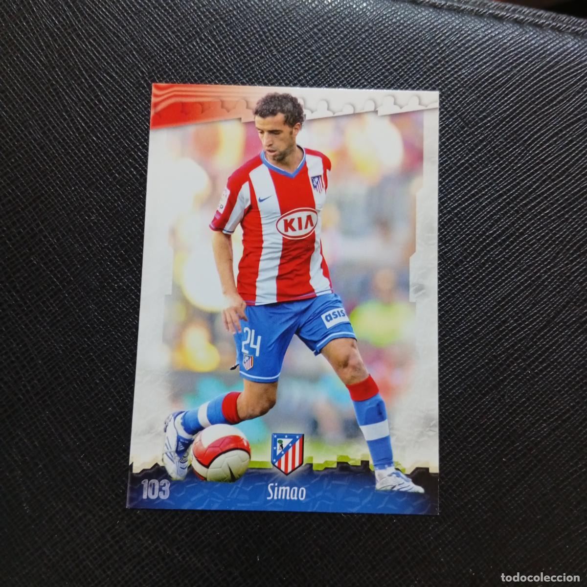 Cromos de f&uacute;tbol: 103 SIMAO AT MADRID MUNDICROMO QUIZ GAME 2008 2009 FUTBOL 08 09 - A211 PG12