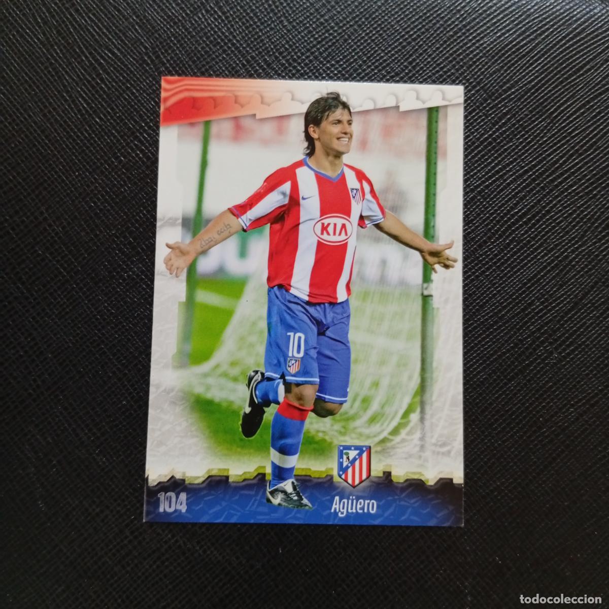 Cromos de f&uacute;tbol: 104 AGUERO AT MADRID MUNDICROMO QUIZ GAME 2008 2009 FUTBOL 08 09 - A211 PG12